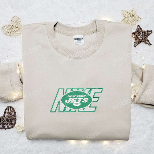 New York Jets x Nike Embroidered Shirt & Hoodie: Ultimate NFL Fandom Gifts