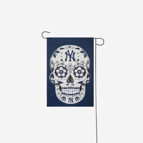 New York Yankees Day of the Dead Garden Flag – House Flag Home Decor Gift – House Flag Home Decor Gift