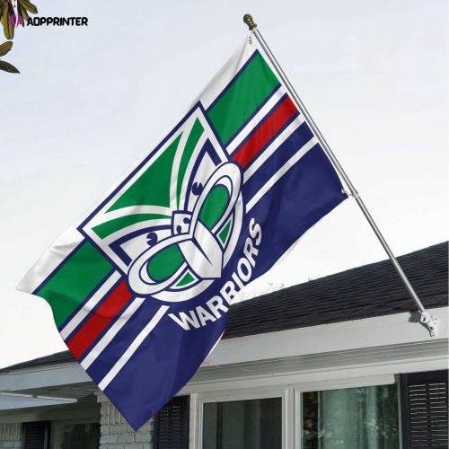 Personalized New Zealand WarriorsD House Flag Gift