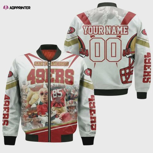 Pittsburgh Steelers Legends With Custom Name Number Bomber Jacket