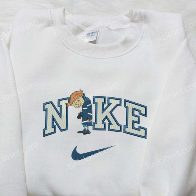 Custom Nike Embroidered Shirt for Boys – Cartoon Design Nike Official Store