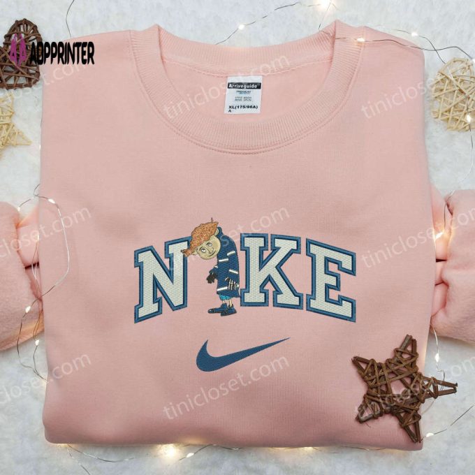 Custom Nike Embroidered Shirt for Boys – Cartoon Design Nike Official Store