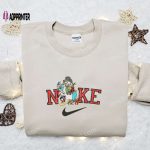 Nike Christmas x Donald Goofy Mickey Sweatshirt: Festive Embroidered Shirt Best Gift Idea