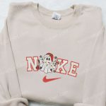 Nike Christmas x Ghost Embroidered Sweatshirt: Movie Shirt Best Gift Ideas