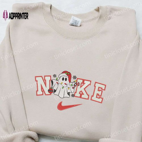 Nike Christmas x Donald Duck Embroidered Sweatshirt: Perfect Walt Disney Shirt for Best Christmas Gift Ideas