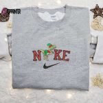 Nike Christmas x T-Rex Dinosaur Sweatshirt: Best Embroidered Shirt Perfect Christmas Gift