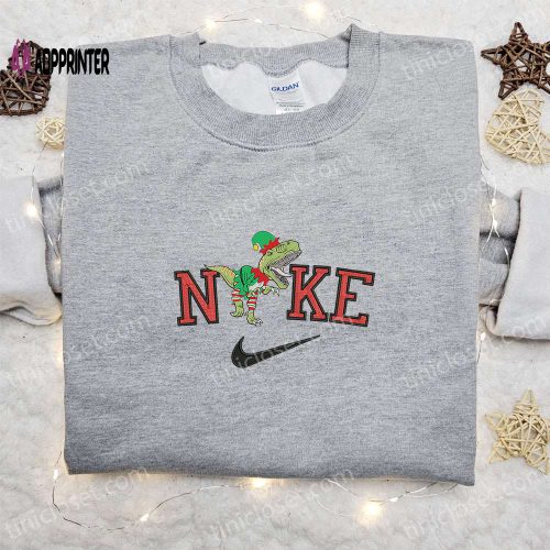 Nike Christmas x Stitch Xmas Hat Sweatshirt: Movie Embroidered Shirt & Best Gift Ideas