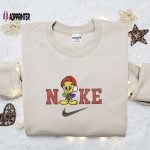 Nike Christmas x Tweety Light Embroidered Sweatshirt & Shirt: Best Holiday Gift Ideas