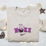 Nike Halloween x Mickey & Minnie Ghost Sweatshirt: Best Disney Characters Embroidered Shirt Perfect Halloween Gift