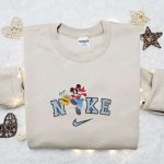 Nike Halloween x Mickey Mouse Pirate & Candy Bag Embroidered Sweatshirt: Spooky Shirt & Best Gift Ideas