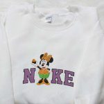 Spooky Nike Halloween x Minnie Mouse Cake Embroidered Sweatshirt & Shirt – Best Disney Characters Halloween Gift Ideas