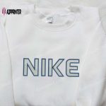 Nike Inspired Embroidered Shirt: Perfect Family Gifts Stylish & Unique