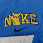 Anime Embroidered Nike Pikachu Shirt Hoodie & Sweatshirt: Custom Pokemon Apparel