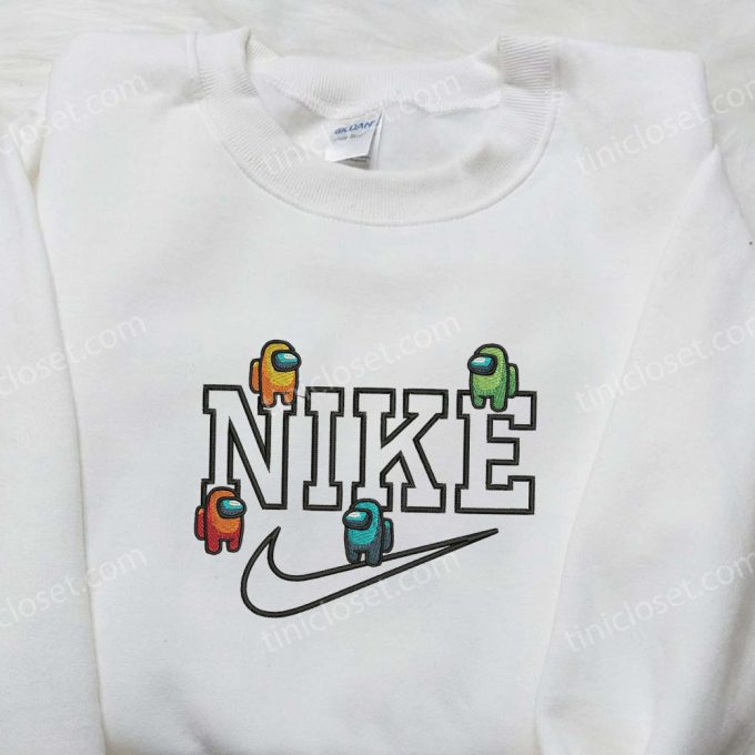 Nike x Among Us Embroidered Shirt: Funny & Inspired Design