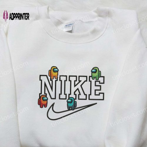 Nike x Among Us Embroidered Shirt: Funny & Inspired Design