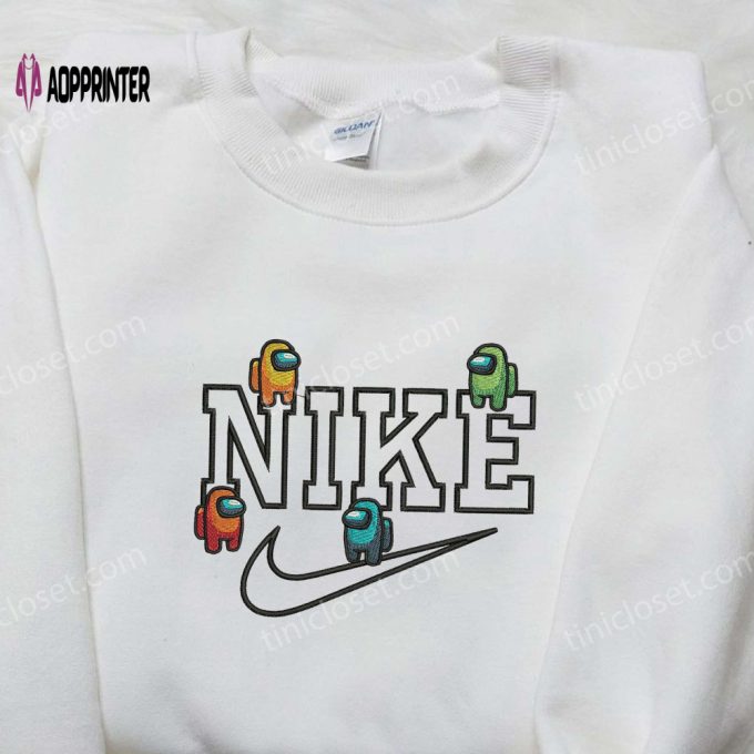 Nike x Among Us Embroidered Shirt: Funny & Inspired Design