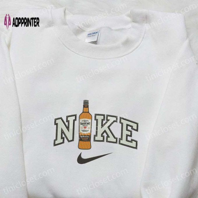 Nike x Bakheart Bottle Embroidered Sweatshirt – Stylish Quirky Perfect Birthday Gift Ideas for Family