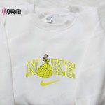 Nike x Belle Princess Beauty and the Beast Embroidered Hoodie – Disney Sweatshirt Nike Inspired Shirt