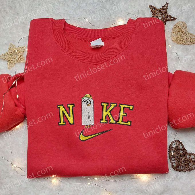 Nike x Bluey Dog Embroidered Shirt & Cute Halloween Hoodie – Custom Nike T-shirt