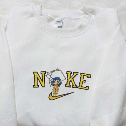 Nike x Button Eyes Coraline Embroidered Shirt: Best Nike Inspired Gift for Family