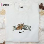 Nike x Cars Tow Mater Embroidered Shirt Pixar Cars Disney Cartoon Sweatshirt Nike Inspired Hoodie