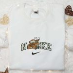 Nike x Cars Tow Mater Embroidered Shirt Pixar Cars Disney Cartoon Sweatshirt Nike Inspired Hoodie