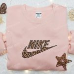 Nike x Cheetah Pattern Embroidered Sweatshirt: Best Gift Idea for Family