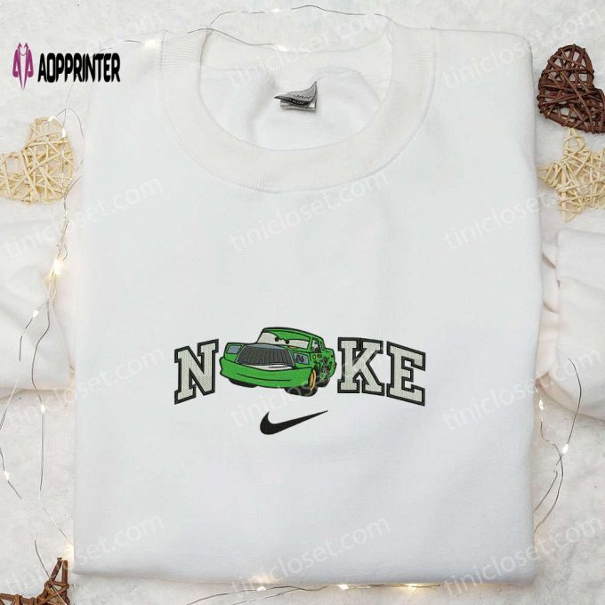 Disney Cars Chick Hicks Embroidered Sweatshirt & Hoodie Custom Nike T-shirt