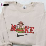 Nike x Freddy Krueger Embroidered Sweatshirt – Spooktacular Halloween Shirt Best Gift Idea