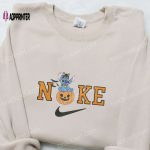 Nike x Halloween Pumpkin Stitch Hoodie Disney Sweatshirt – Best Gifts for Halloween Lovers