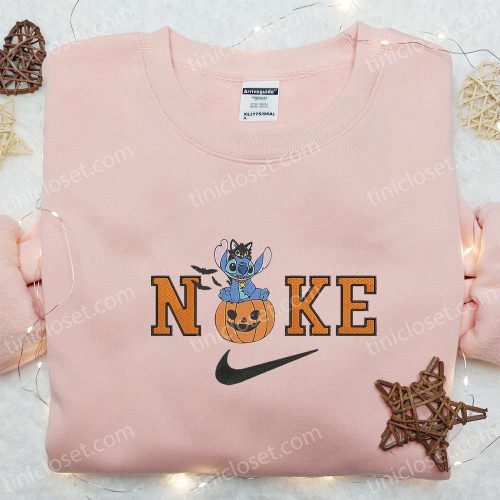 Nike x Halloween Pumpkin Stitch Hoodie Disney Sweatshirt – Best Gifts for Halloween Lovers