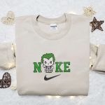 Nike x Hello Kitty Beetlejuice Embroidered Hoodie: Funny Halloween Sweatshirt for Best Family Gifts