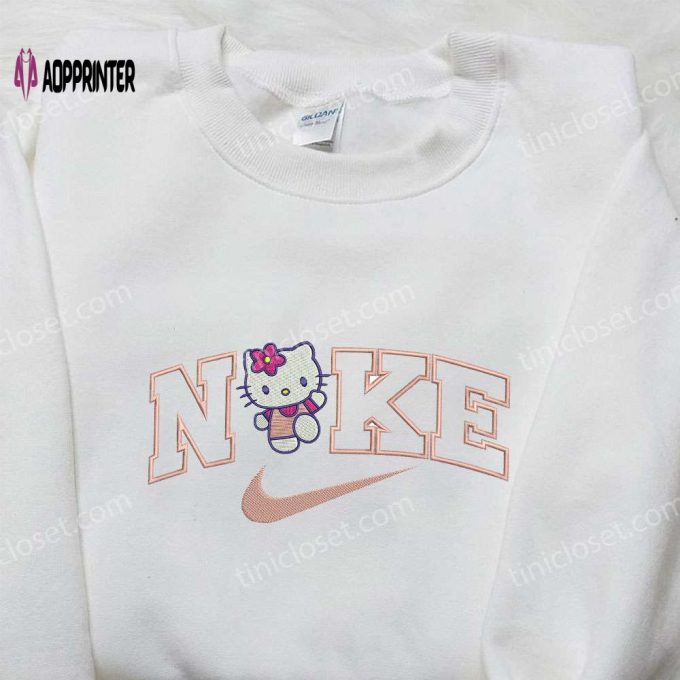 Nike x Hello Kitty Embroidered Shirt & Sweatshirt: Perfect Daughter Gifts