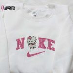 Nike x Hello Kitty Embroidered Shirt & Sweatshirt: Cute Gifts for Daughter