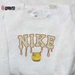 Nike x Honey Bottle Embroidered Shirt: Custom Nike Inspired Gift for Family