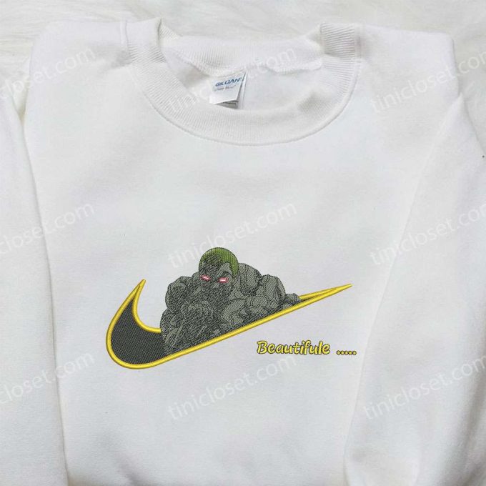 Nike x Jack Hanma Embroidered Shirt: Baki Inspired & Stylish