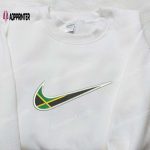 Nike x Jamaican Embroidered Shirt: Unique National Day Gift Inspired by Nike s Style