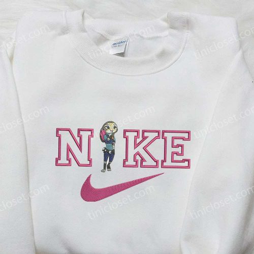 Nike x Judy Hopps Zootopia Embroidered Shirt – Disney Inspired Nike Shirt