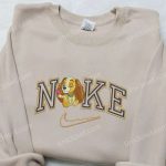 Custom Nike x Lady Dog Embroidered Shirt: Lady and The Tramp Collection