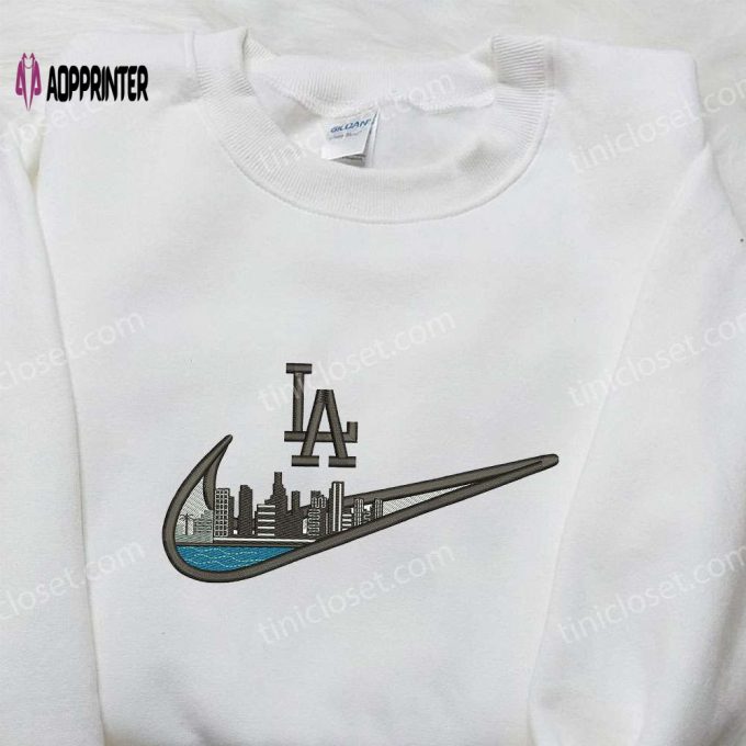 Nike x Los Angeles City & Nature Embroidered Shirts – Inspired Nike Designs