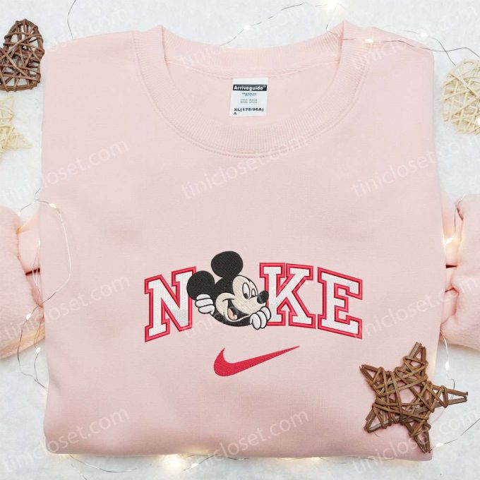 Nike x Mickey Mouse Smile Shirt & Disney Characters Hoodie: Best Gift Ideas