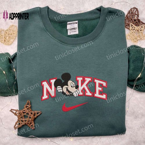 Nike x Mugsy Valentine’s Shirt & Hoodie Heart Embroidery – Best Gift Ideas