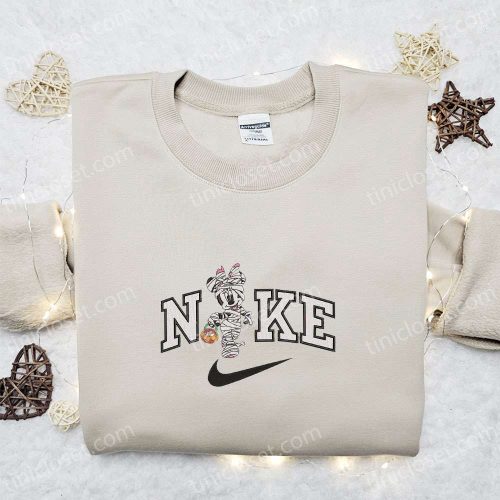 Nike x Minnie Mouse Mummy Embroidered Sweatshirt – Horror Halloween Disney Shirt Best Gift Ideas