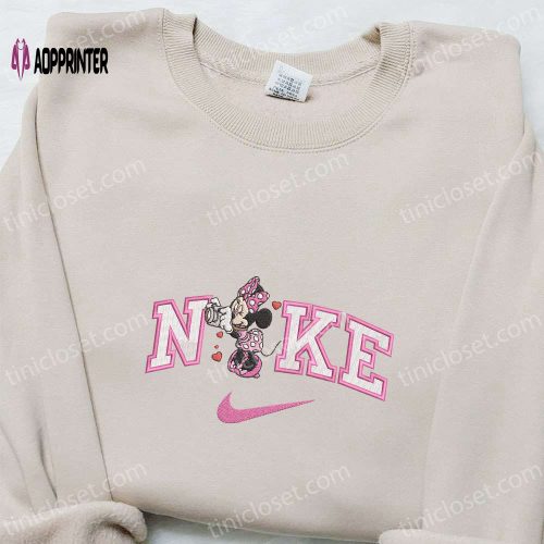 Nike x Mickey Heart Glasses Shirt & Disney Characters Hoodie: Best Valentine’s Day Gift Ideas