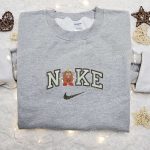 Nike x Mrs Potato Embroidered Sweatshirt Beauty and The Beast Disney Shirt Best Gift Ideas