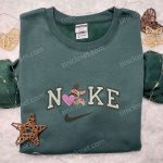 Nike x Mugsy Valentine’s Shirt & Hoodie Heart Embroidery – Best Gift Ideas