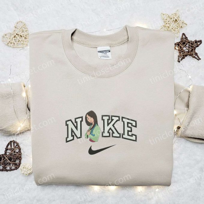 Nike x Mulan Embroidered Sweatshirt & Disney Shirt: Perfect Gift Ideas