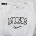 Stylish Nike x Paisley Embroidered Sweatshirt – Unique Nike Inspired Shirt for Best Birthday Gifts