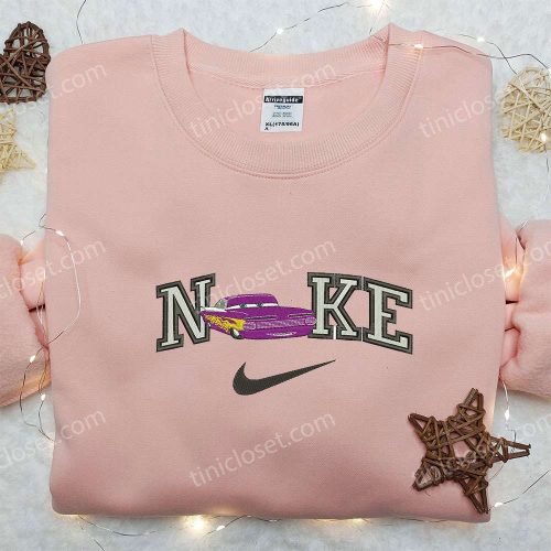 Nike x Ramone Embroidered Sweatshirt Pixar Cars Disney Shirt Nike Inspired Embroidered Shirt