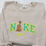 Nike x Scooby Doo Embroidered Sweatshirt & Shirt – Unique Collaboration for Fans